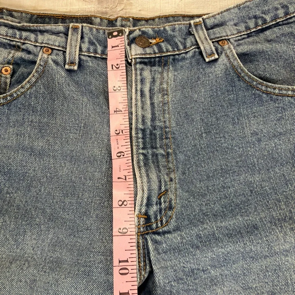 Vintage 90s Levi's 560 Jeans 34x36 Made USA Loose Tapered Red Tab Denim